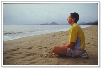 Morning-beach meditation